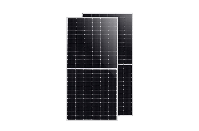 Painel solar mono de meia célula