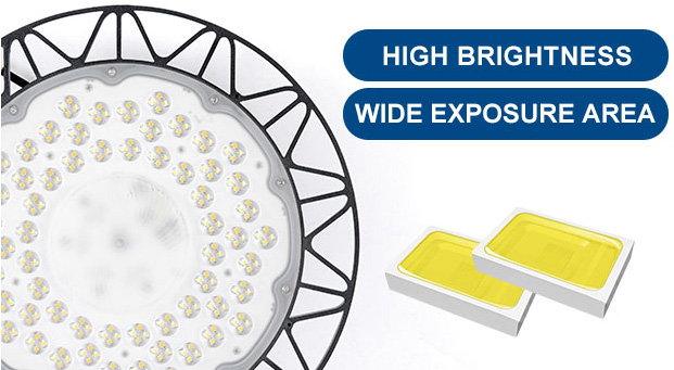 Vantagens da luz de alta baía LED de dissipação de calor perfeita circular