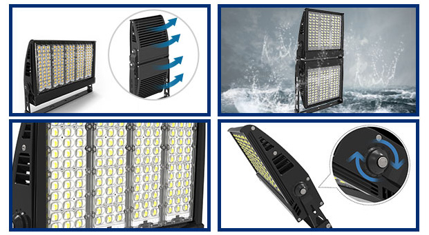 Vantagens da luz de inundação LED 150LM/W montada na parede