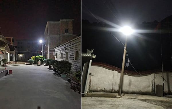 100 conjuntos de luzes de rua conduzidas 100w para iluminar estradas rurais