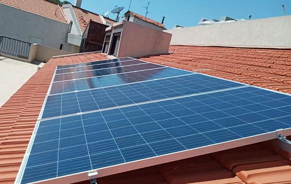 Sistema de energia solar de 5kw fora da rede no Líbano