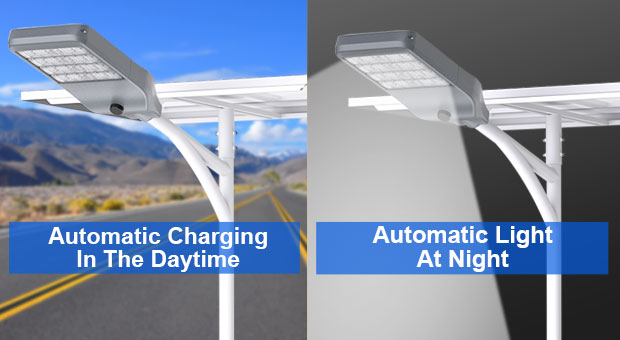 Vantagens do design à prova de vento Split Solar Street Light (SSL-T)