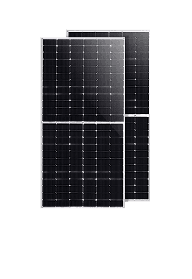 Painel solar mono de meia célula