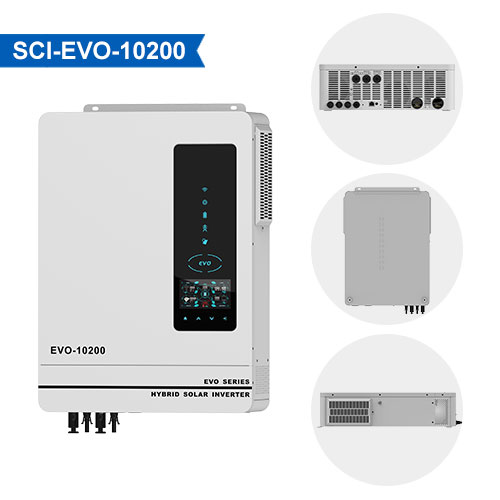 Hybrid Solar Inverter EVO series 7.2KW 8.2KW 10.2KW