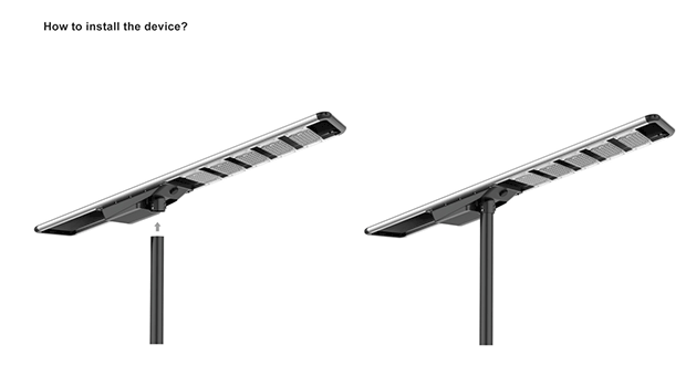 Como instalar tudo em uma luz de rua solar