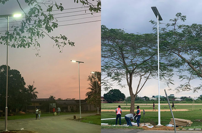 Mercado Solar Street Light em África