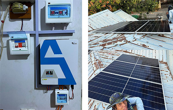 Compra no atacado de Mianmar 100 conjuntos de 3.6kw off grid sistema de energia solar