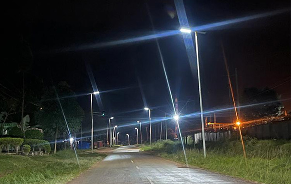 240 conjuntos de projetos de luzes de rua solares na Tanzânia