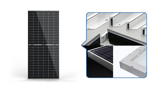 N-tipo de vidro duplo painel solar vantagens