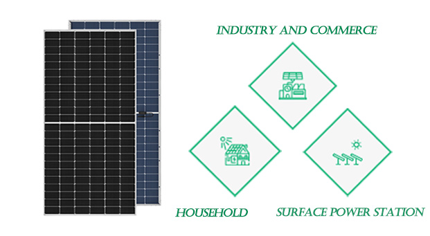 N-tipo de vidro duplo painel solar vantagens