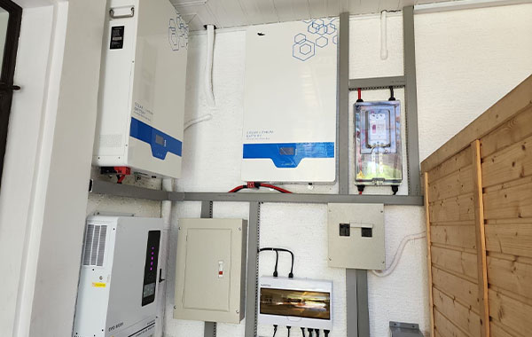 14 conjuntos de 10KW sistema de energia solar fora da rede nas Filipinas