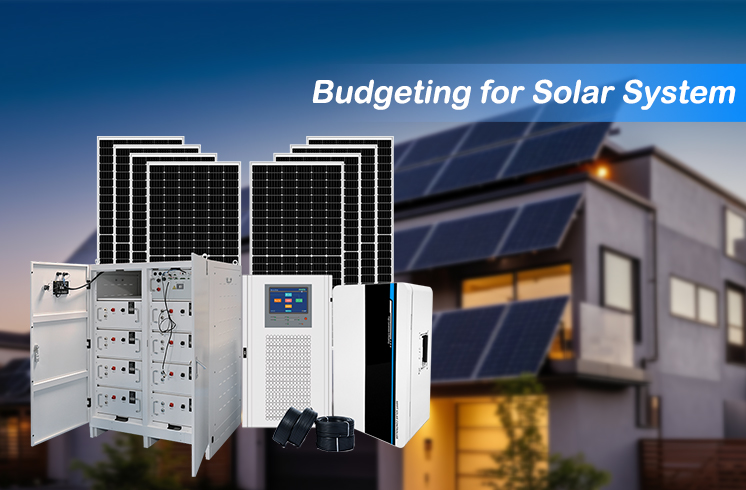 Orçamento para um sistema solar off-grid de 30kW: o que você precisa saber