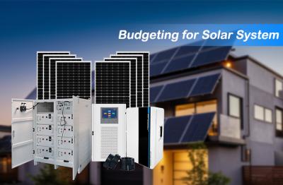 Orçamento para um sistema solar off-grid de 30kW: o que você precisa saber