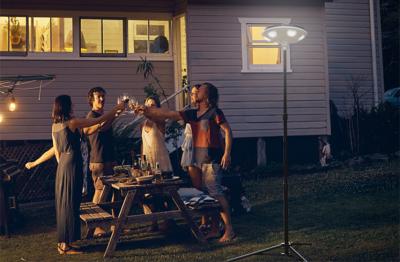 Natureza noturna: fabricante de luz solar para jardim para parques de campismo e retiros