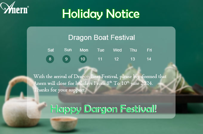 Aviso de férias do Festival do Barco-Dragão