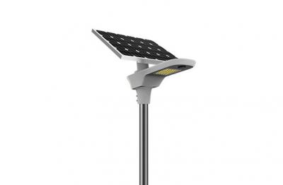 Lâmpada integrada solar LED flexível e conveniente