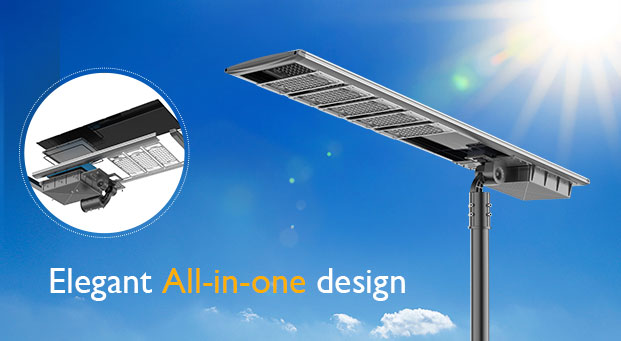 Luz de rua solar ajustável All-in-one Lifepo4 Battery (AN-SLZ2) Vantagens