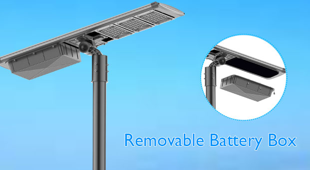 Luz de rua solar ajustável All-in-one Lifepo4 Battery (AN-SLZ2) Vantagens