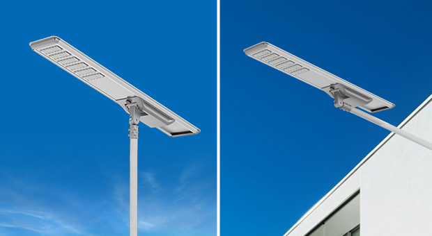 Vantagens patenteadas da luz de rua solar all-in-one (SLV2)