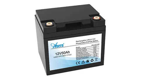 Bateria de lítio AN-LFP série 12.8V50AH