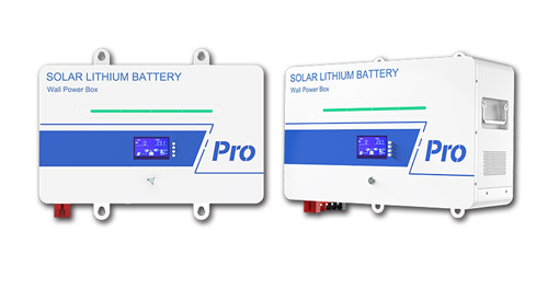AN-LPB-Npro série 24V100AH bateria de lítio de parede