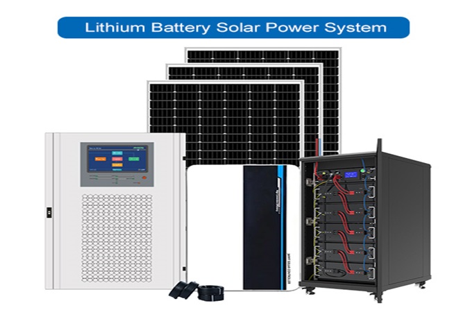 O que é um grande sistema solar off-grid?