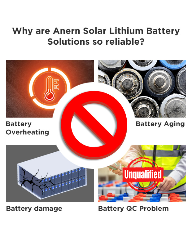 Por que as soluções de bateria de lítio solar Anern são tão confiáveis?