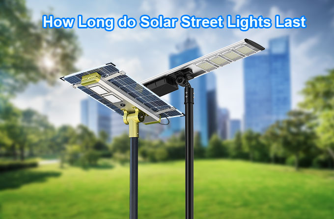 Quanto tempo duram as luzes de rua solares?