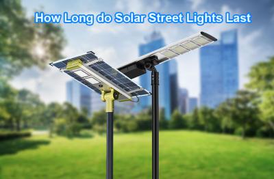 Quanto tempo duram as luzes de rua solares?