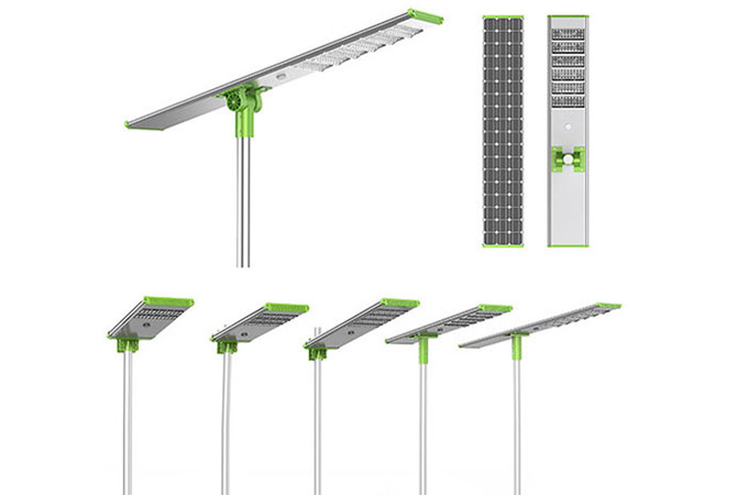 Luz de rua solar 30W