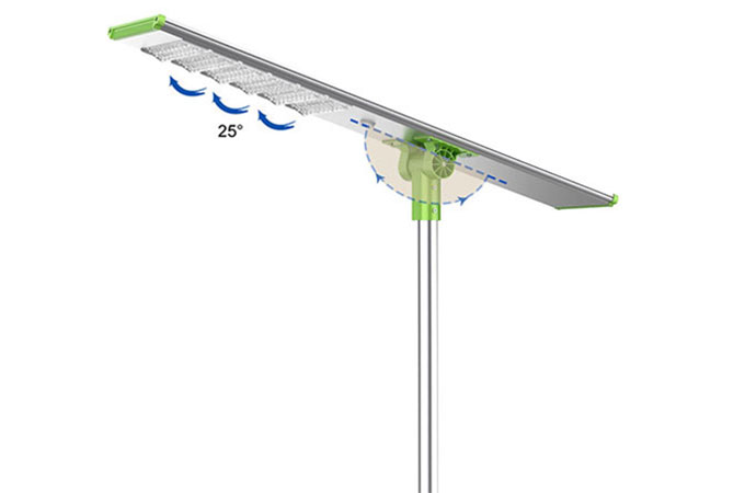 Luz de rua solar 50W