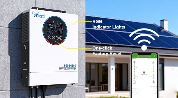 Vantagens dos Inversores Solares da Série AN-FGI-S AN-FGI-S5000/6500/12000