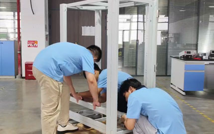 Instalação de Sistema Comercial de Armazenamento de Energia com Bateria de Lítio de 60KWH 5