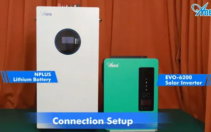 Teste de Conexão e Desempenho do Inversor Anern EVO-6200 e da Bateria de Lítio Nplus