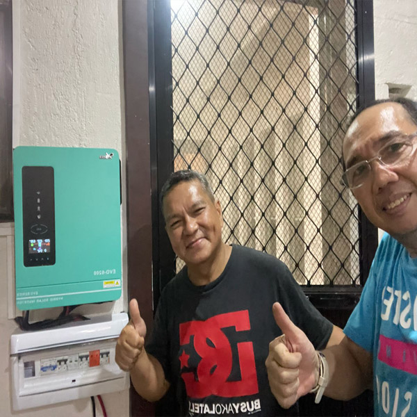 Installation of Anern 6200 6.2kw Solar Inverter in Philippine Installation of Anern 6200 6.2kw Solar Inverter in Philippine