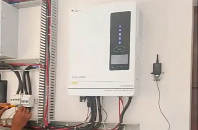 Sistema de Inversor Híbrido Anern de 10,2 kW nas Filipinas