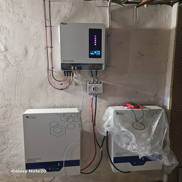 Anern Ukraine Off-Grid Home Solar Project: 5 Sets of 10.2kW Lithium Battery Systems Anern Ukraine Off-Grid Home Solar Project: 5 Sets of 10.2kW Lithium Battery Systems