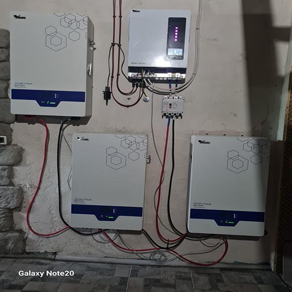Anern Ukraine Off-Grid Home Solar Project: 5 Sets of 10.2kW Lithium Battery Systems Anern Ukraine Off-Grid Home Solar Project: 5 Sets of 10.2kW Lithium Battery Systems