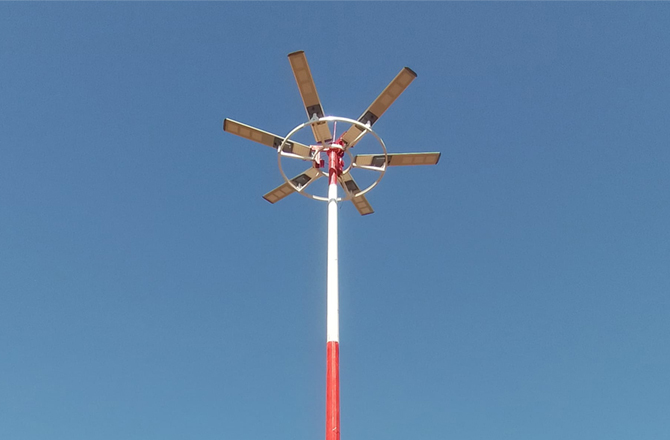 Atualização da Iluminação Solar de Corredor com Postes de 20m no Quênia com Anern SLV 150W