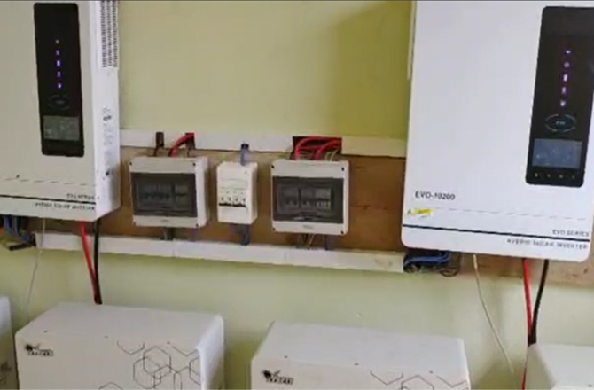 Implantação do Sistema Off-Grid de 10,2 kW da Anern no Chade