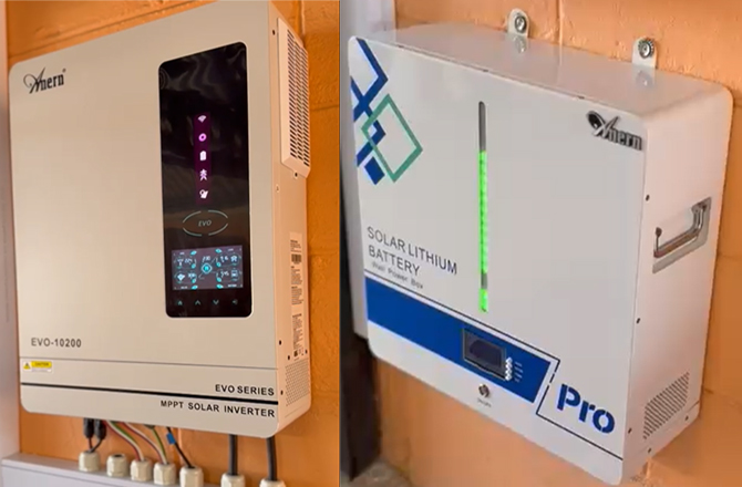 Estudo de Caso do Projeto de Armazenamento Solar Anern Chile: EVO 10.2kW e Bateria de Lítio Pro48200
