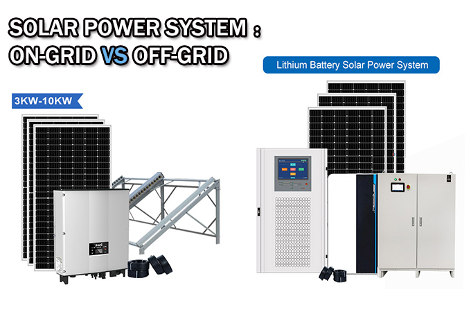 O Sistema de Energia Solar Off-Grid é Melhor ou o Sistema de Energia Solar On-Grid?