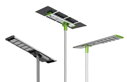 Luminária Solar de Rua com Design Premium
