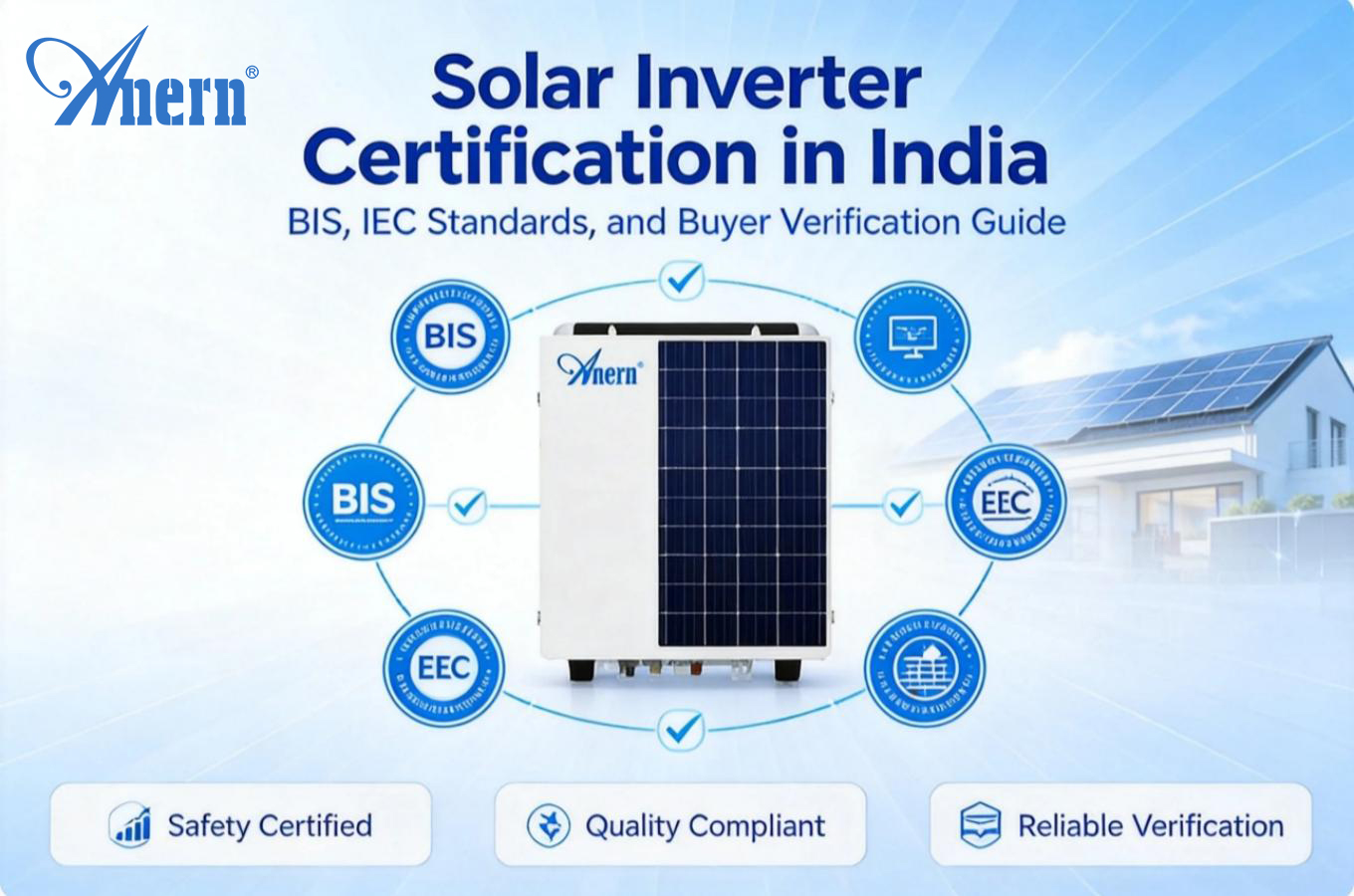 Certificação de Inversores Solares na Índia: Padrões BIS, IEC e Guia de Verificação para Compradores