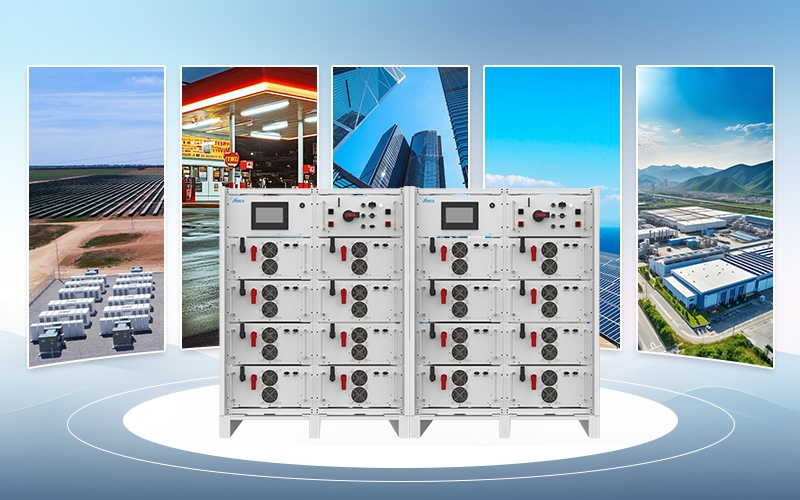 Vantagens da Bateria de Lítio de Alta Tensão Comercial de 114KWH 50KW