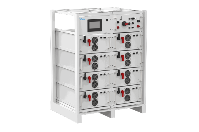 Bateria de Lítio Comercial de Alta Tensão de 114KWH 50KW